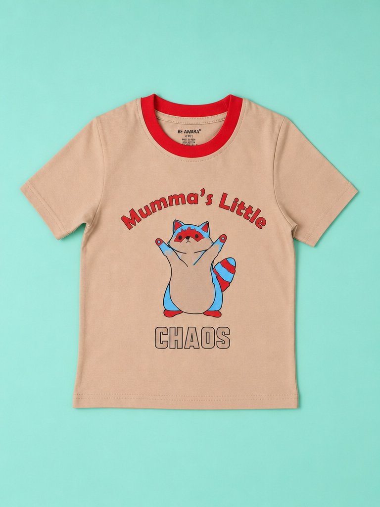 Mumma's Little Chaos T-Shirt & Shorts Set
