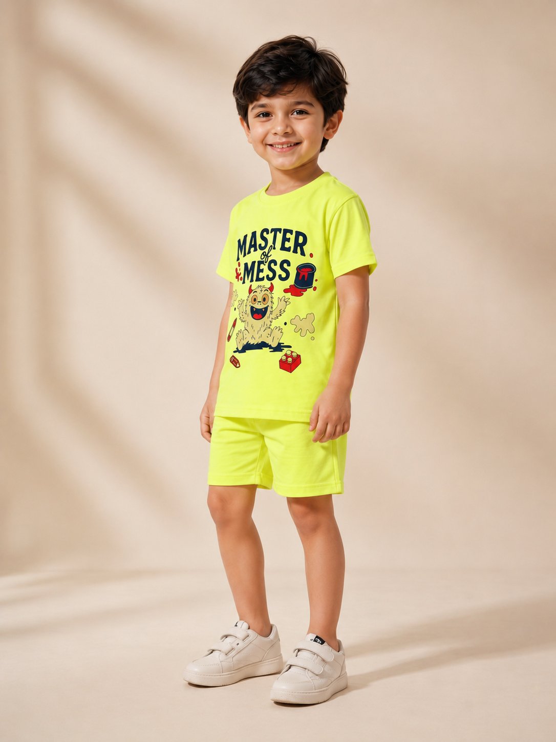 Master of Mess T-Shirt & Shorts Set