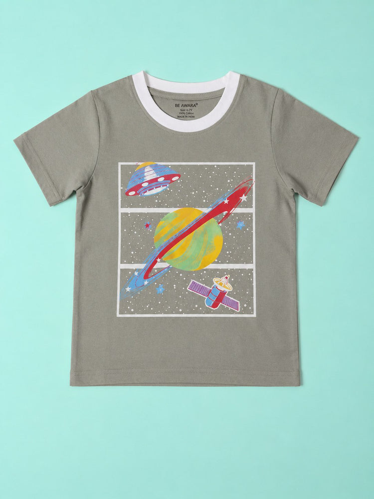 Galaxy T-Shirt & Shorts Set