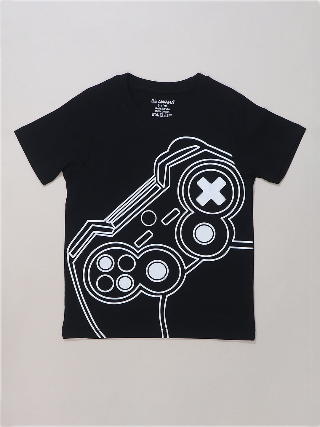 PS2 Controller Kids Half Sleeves Round Neck T- Shirt