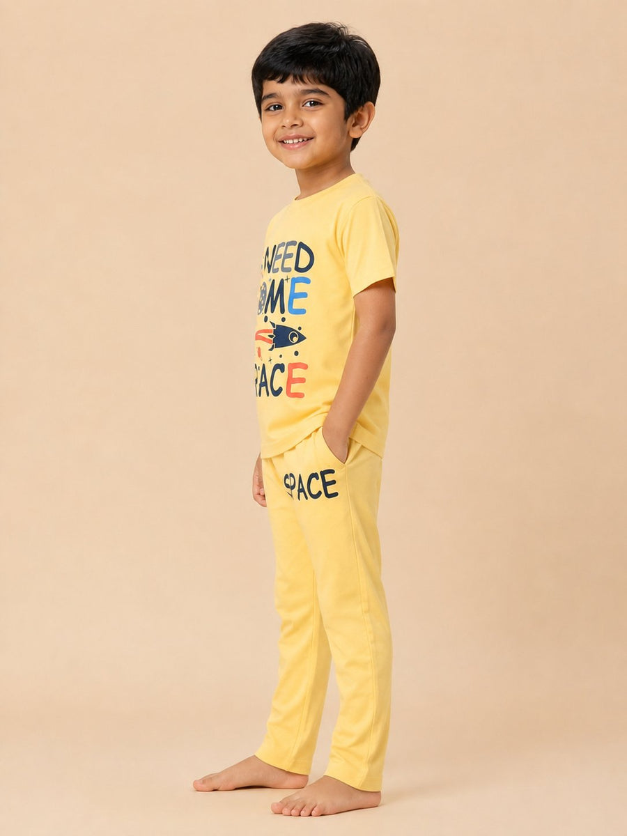 I Need Some Space T-Shirt & Pants Set