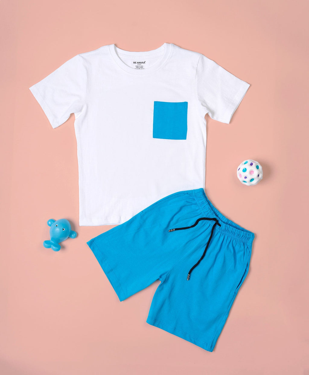 Boys Game On Print Oversized T-Shirt & Short Set