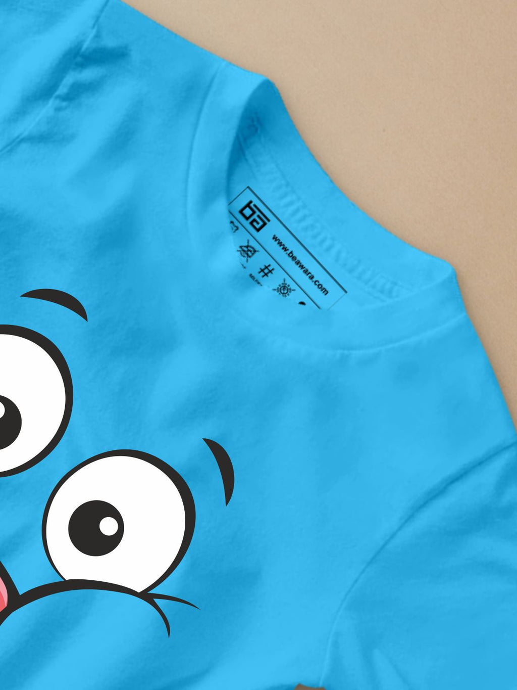 Tongue Out Smiley Kids T-Shirt - Be Awara