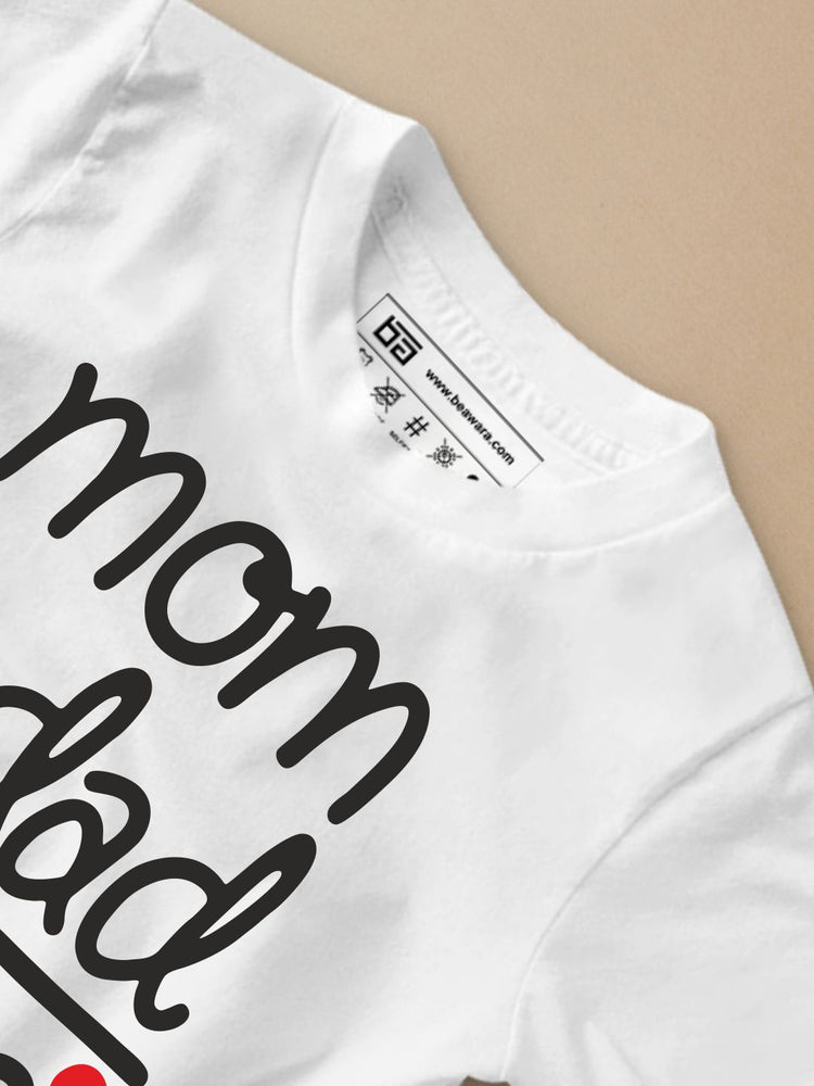 Mom+Dad= Me Kids T-Shirt
