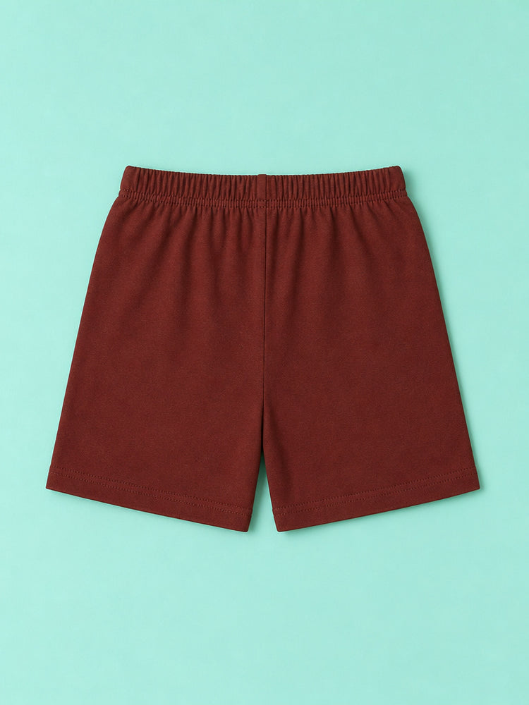 Born To Be Smart T-Shirt & Shorts Set