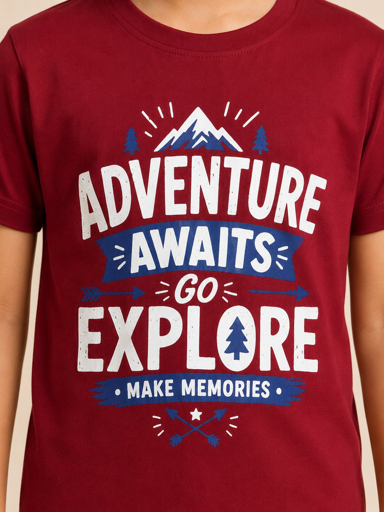 Adventure Awaits T-Shirt & Shorts Set
