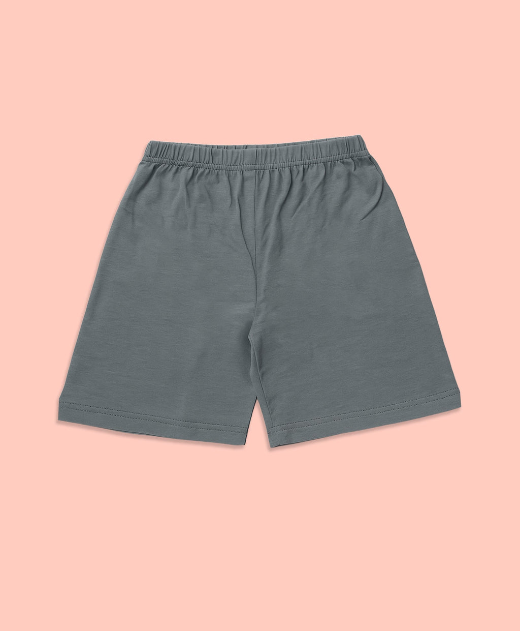 Kids Unisex Ocean Graphic Print Drop Shoulder T-Shirt & Shorts Set