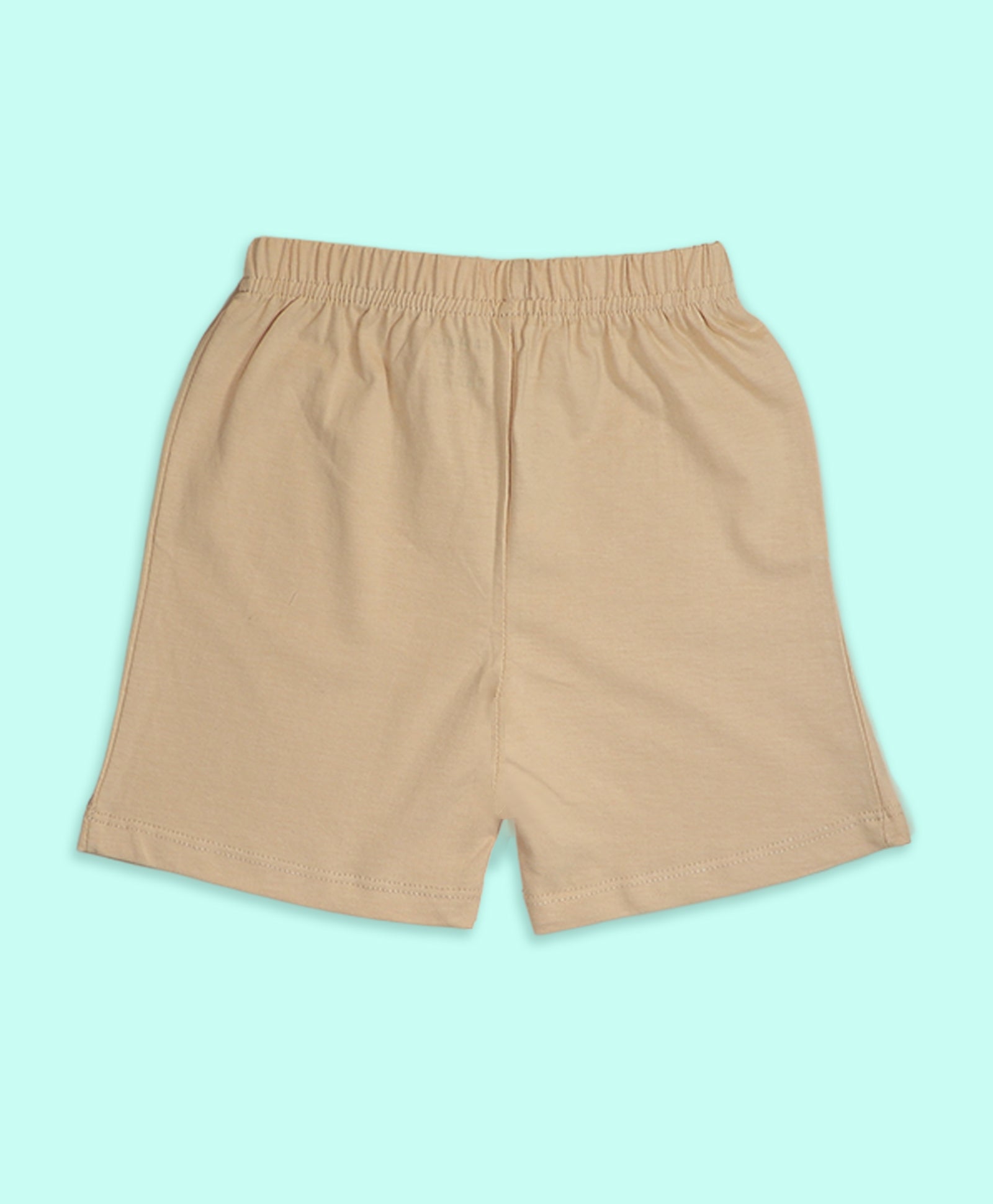 Boys Mera Bat Meri Batting Graphic Print Drop Shoulder T-Shirt & Shorts Set