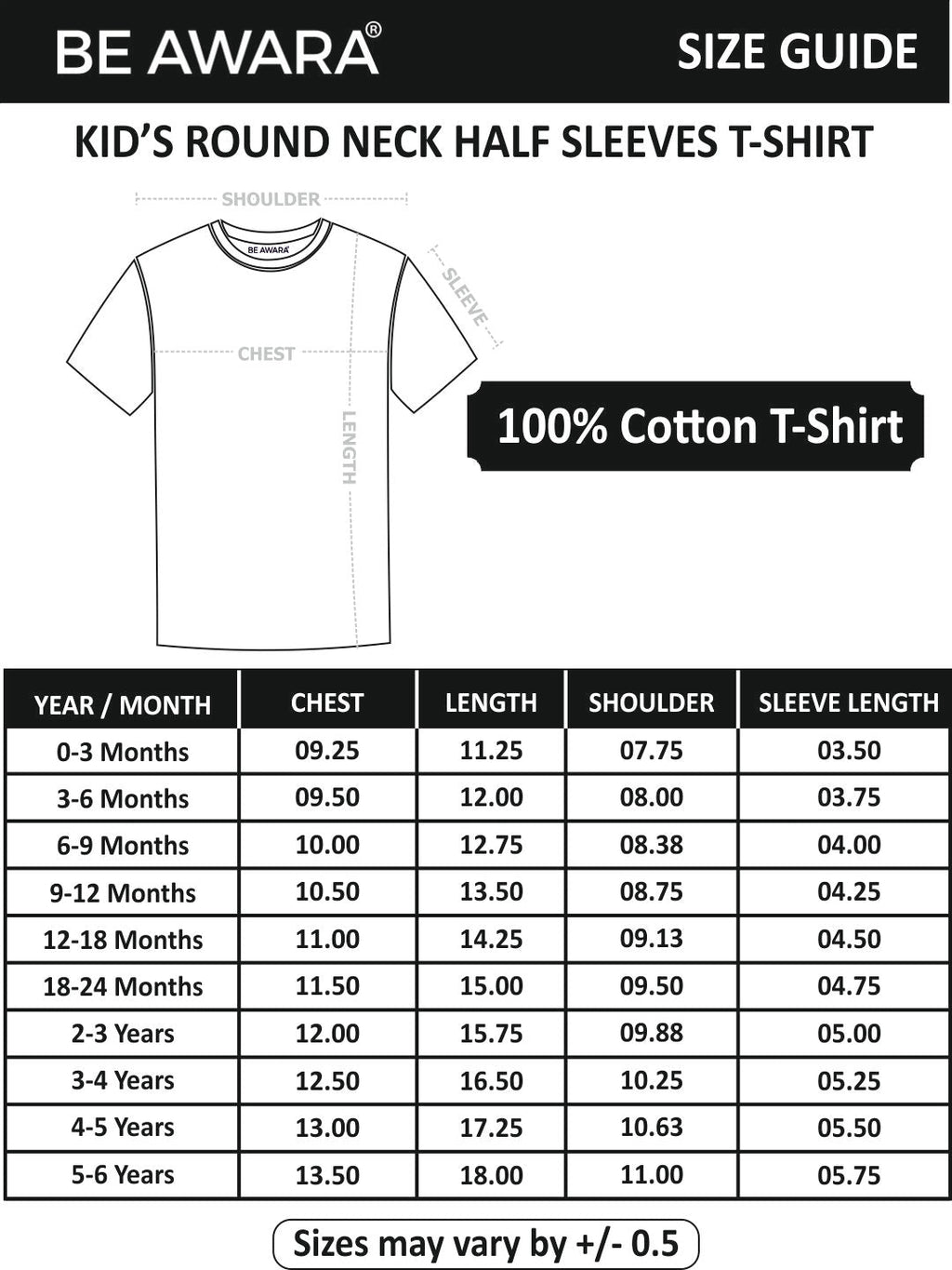 Cant Sit Still Kids T-Shirt - Be Awara