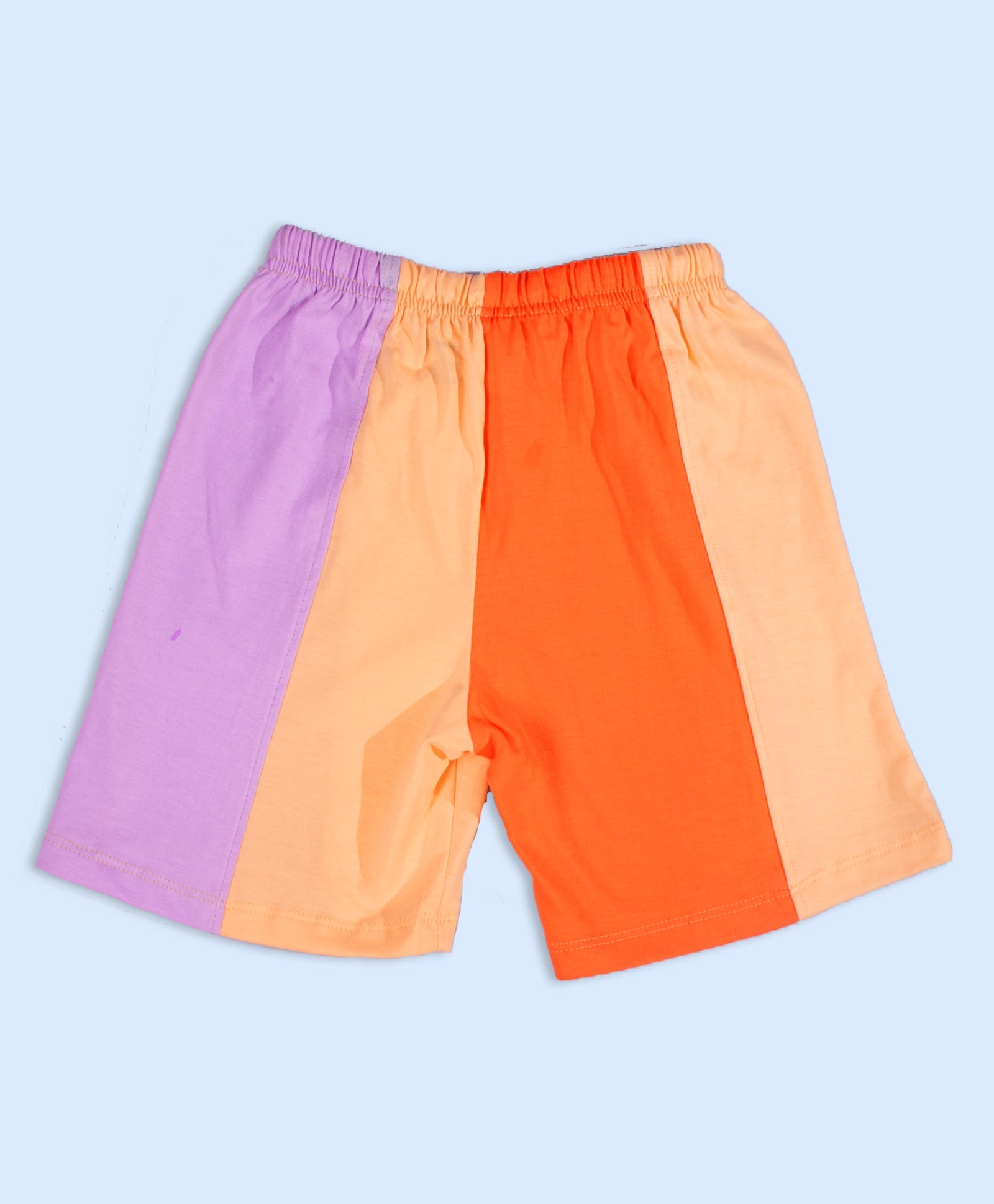 Boys Enjoy This Graphic Print Colorblock Oversized T-Shirt & Short Set