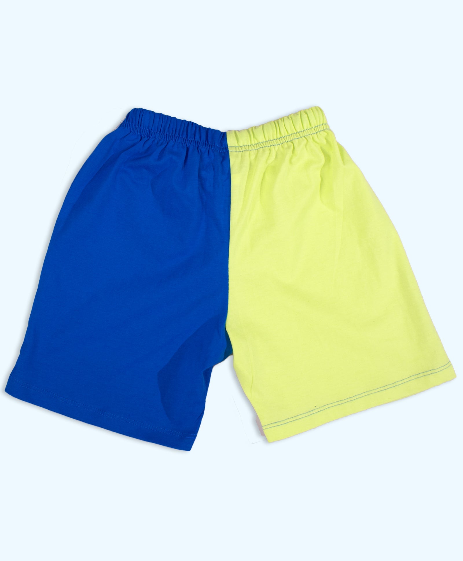 Boys Good Times Graphic Print Colorblock Oversized T-Shirt & Short Set