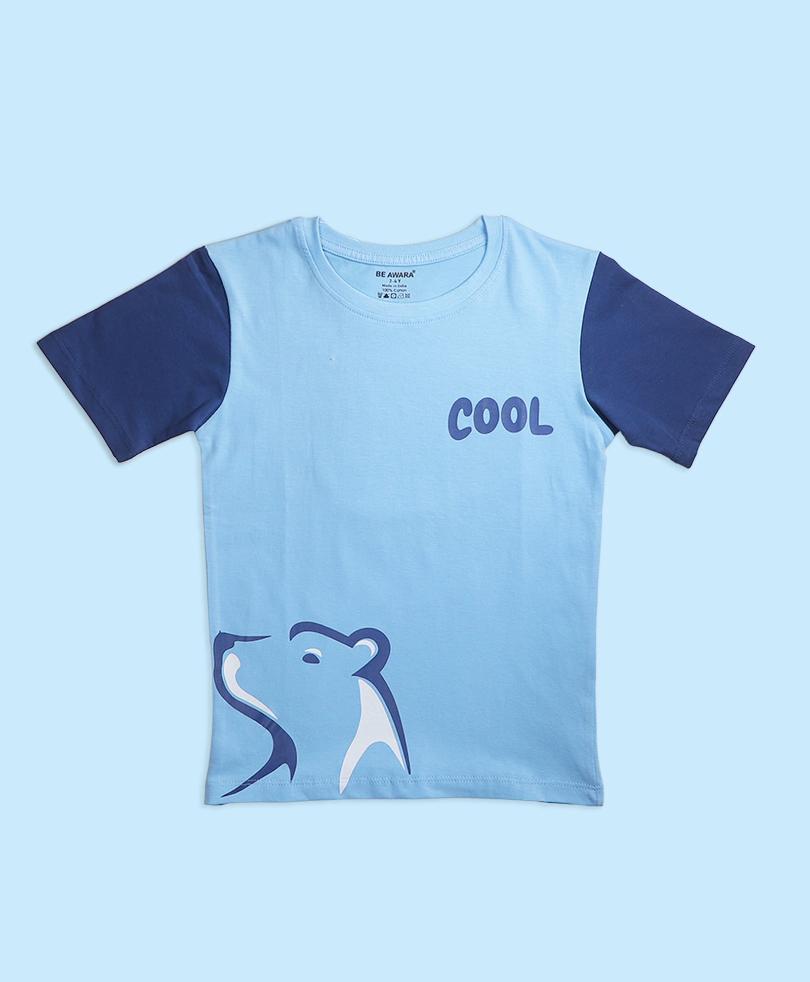 Boys Make Earth Cool Graphic Print Oversized T-Shirt & Shorts Set