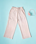 Girls Crystal Pink Culottes Pants
