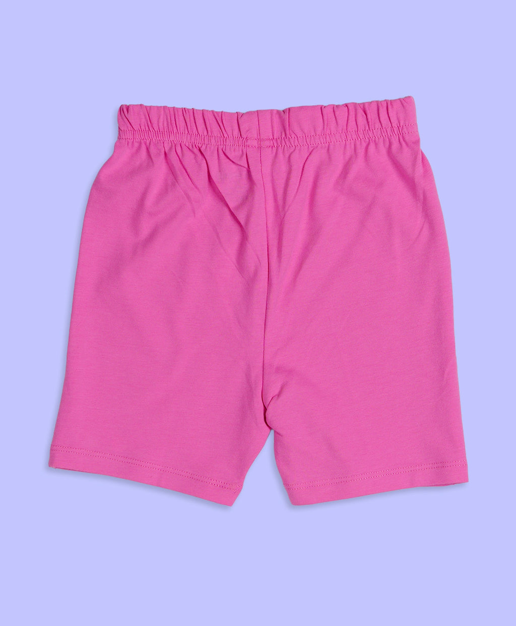 Girls Fruit Graphic Print Drop Shoulder T-Shirt & Cycling Shorts Set