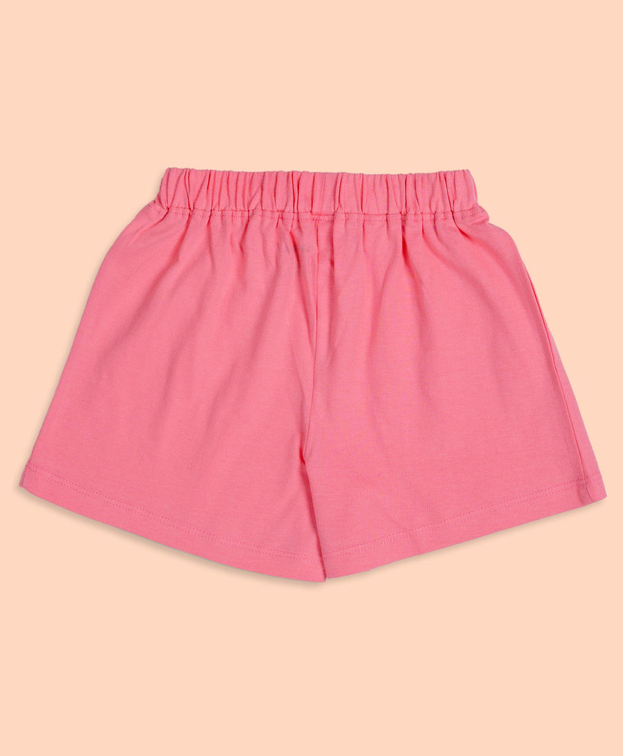 Girls Happy Child Drop Shoulder T-Shirt & Short Set