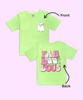 Girls Fabulous Print Oversized T-Shirt