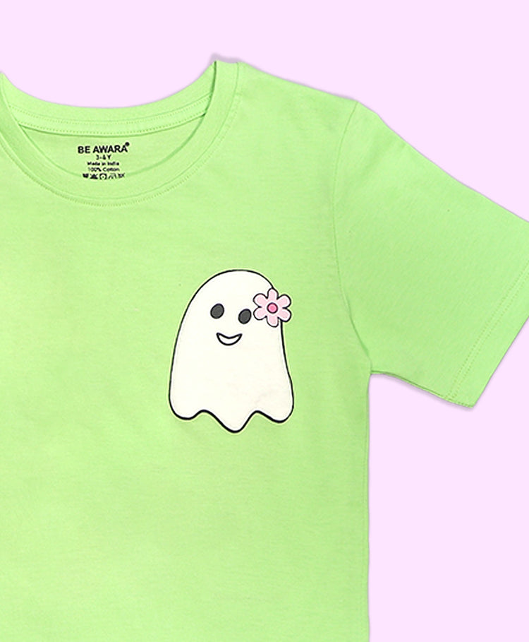 Girls Fabulous Print Oversized T-Shirt