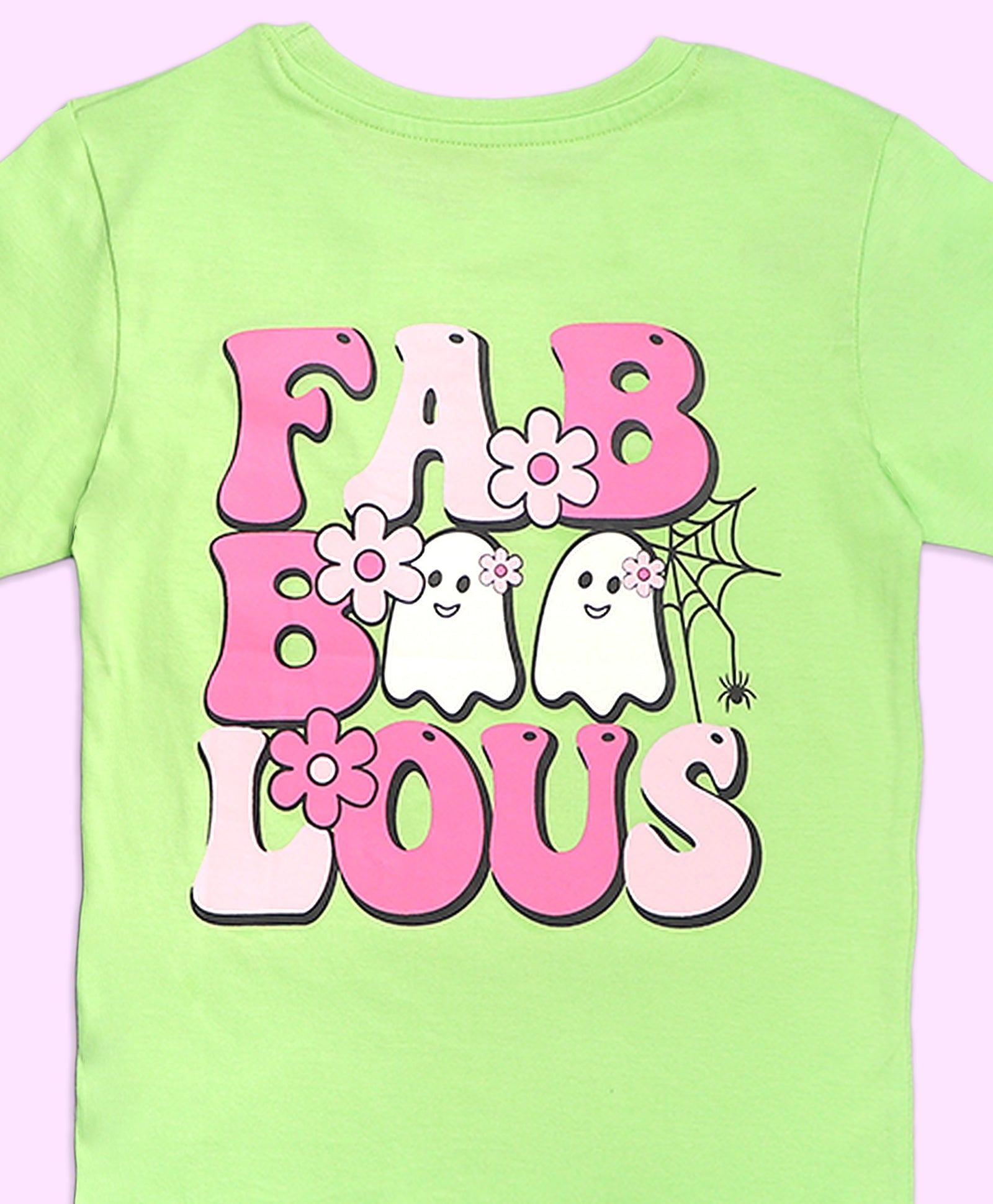 Girls Fabulous Print Oversized T-Shirt