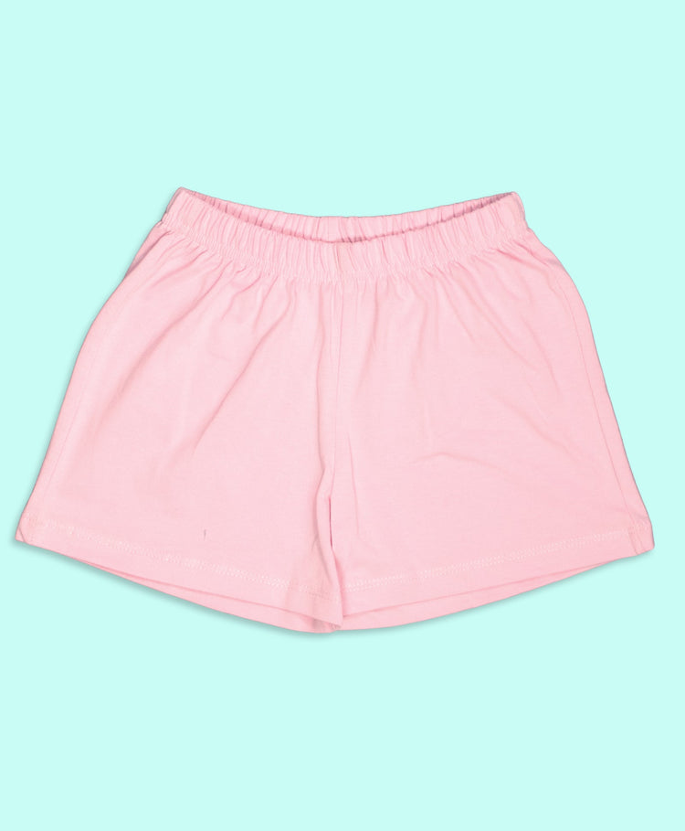 Girls Don’t Forget To Smile Today Print Oversized T-Shirt & Shorts Set