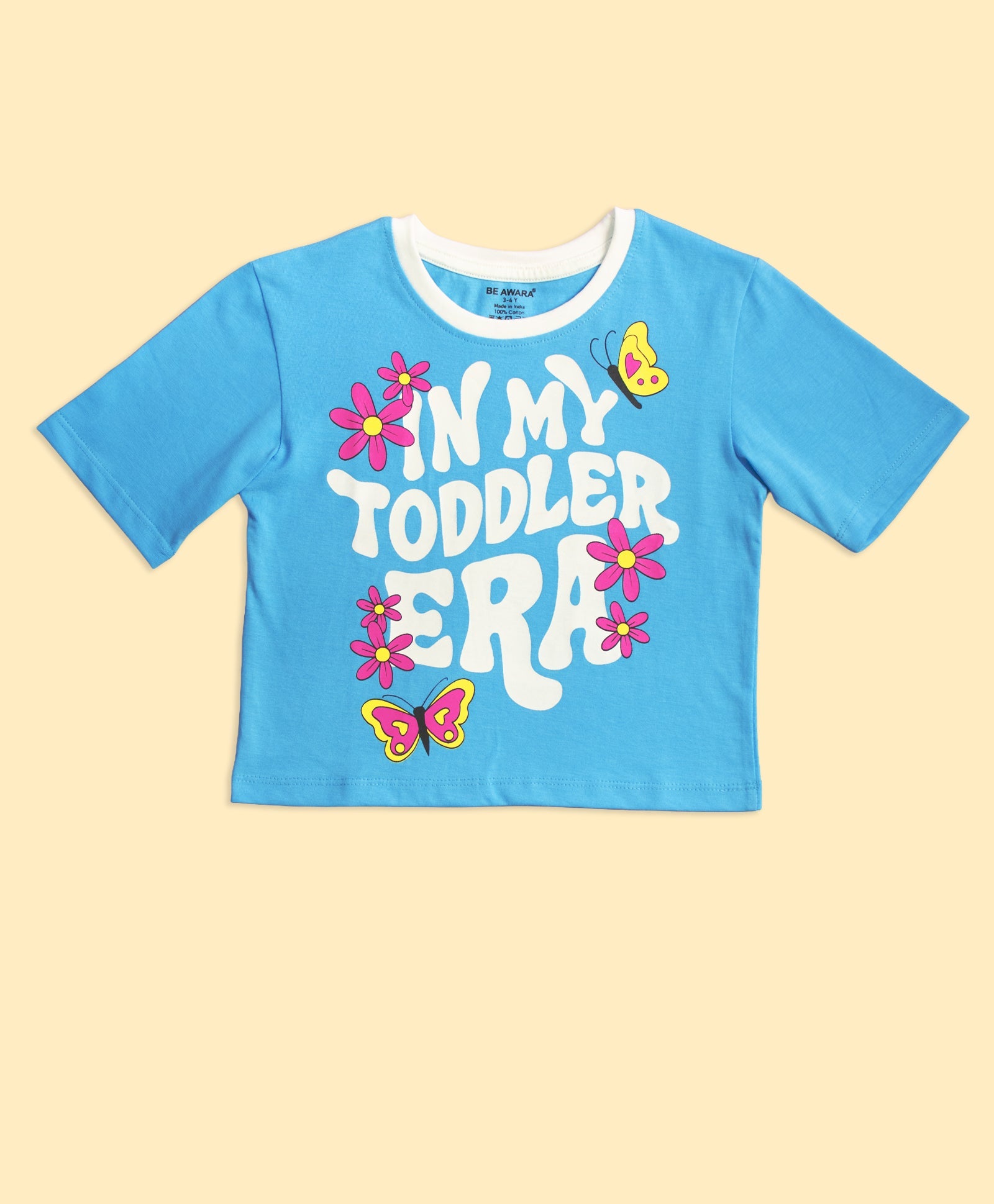 Girls In My Toddler Era Graphic Print Oversized T-Shirt & Shorts Set