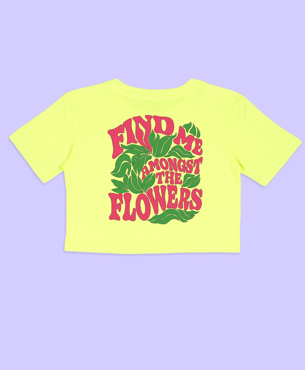 Girls Find Me Amongst The Flowers Graphic Print Oversized T-Shirt & Shorts Set