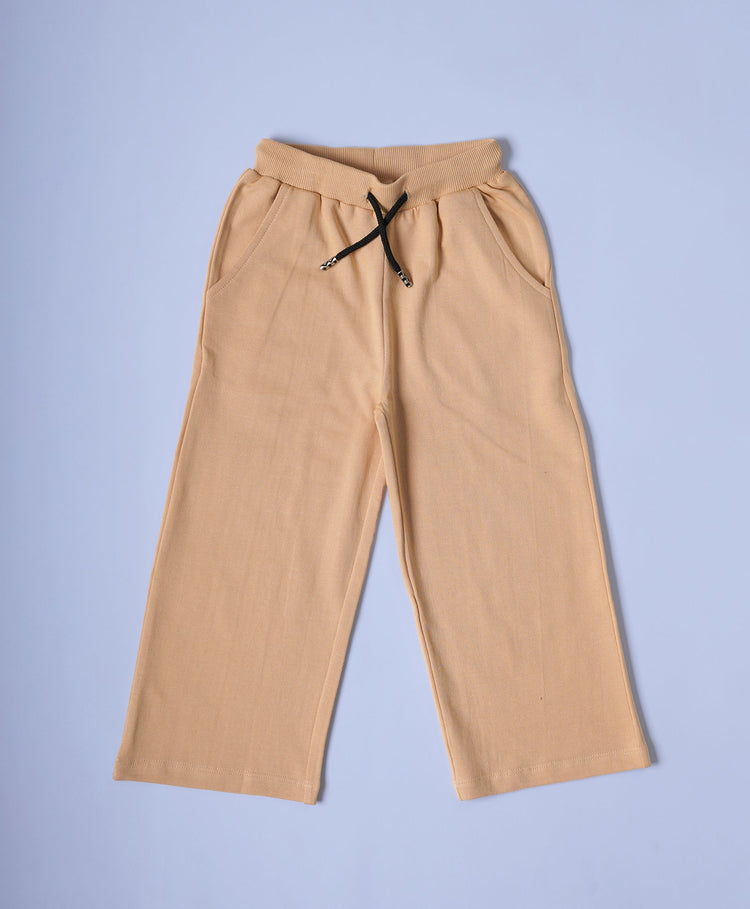 Girls Porcini Wide Leg Pants
