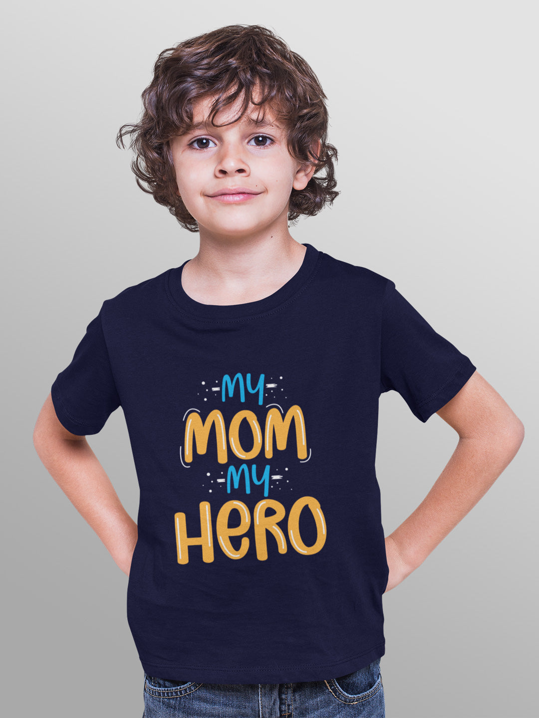 My Mom My Hero Kids T-Shirt - Be Awara
