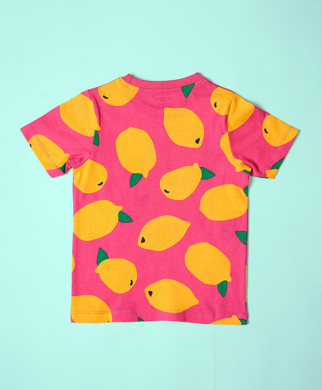 Mango Pattern Half Sleeves T-Shirt & Shorts Set