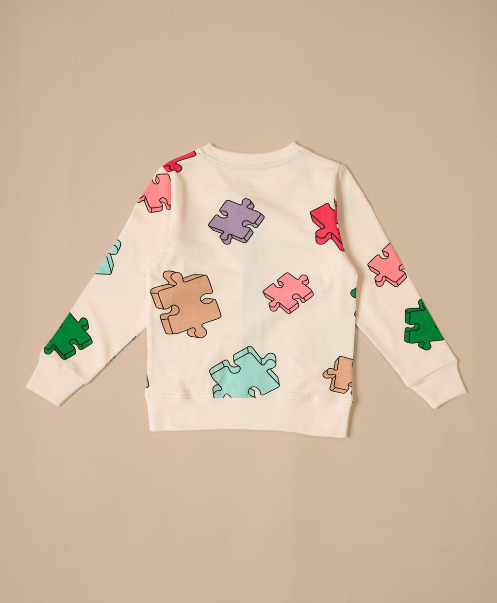 Kids Puzzle Print Bomber Jacket