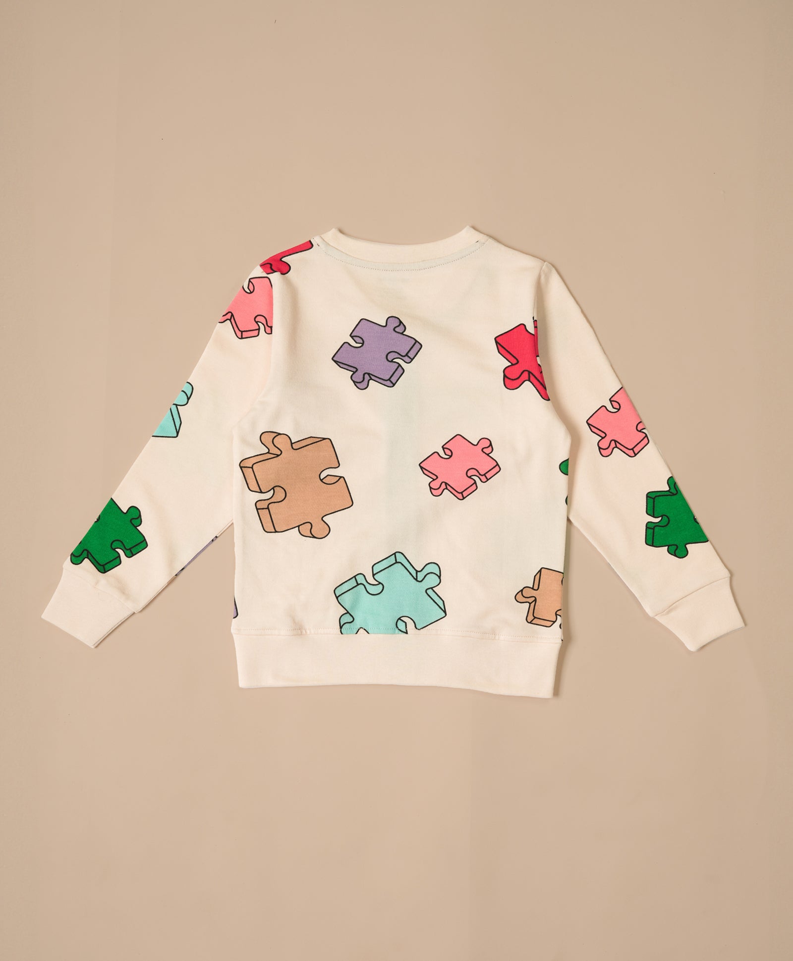 Kids Puzzle Print Bomber Jacket