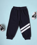 Kids Maritime Blue Cut & Sew Baggy Joggers