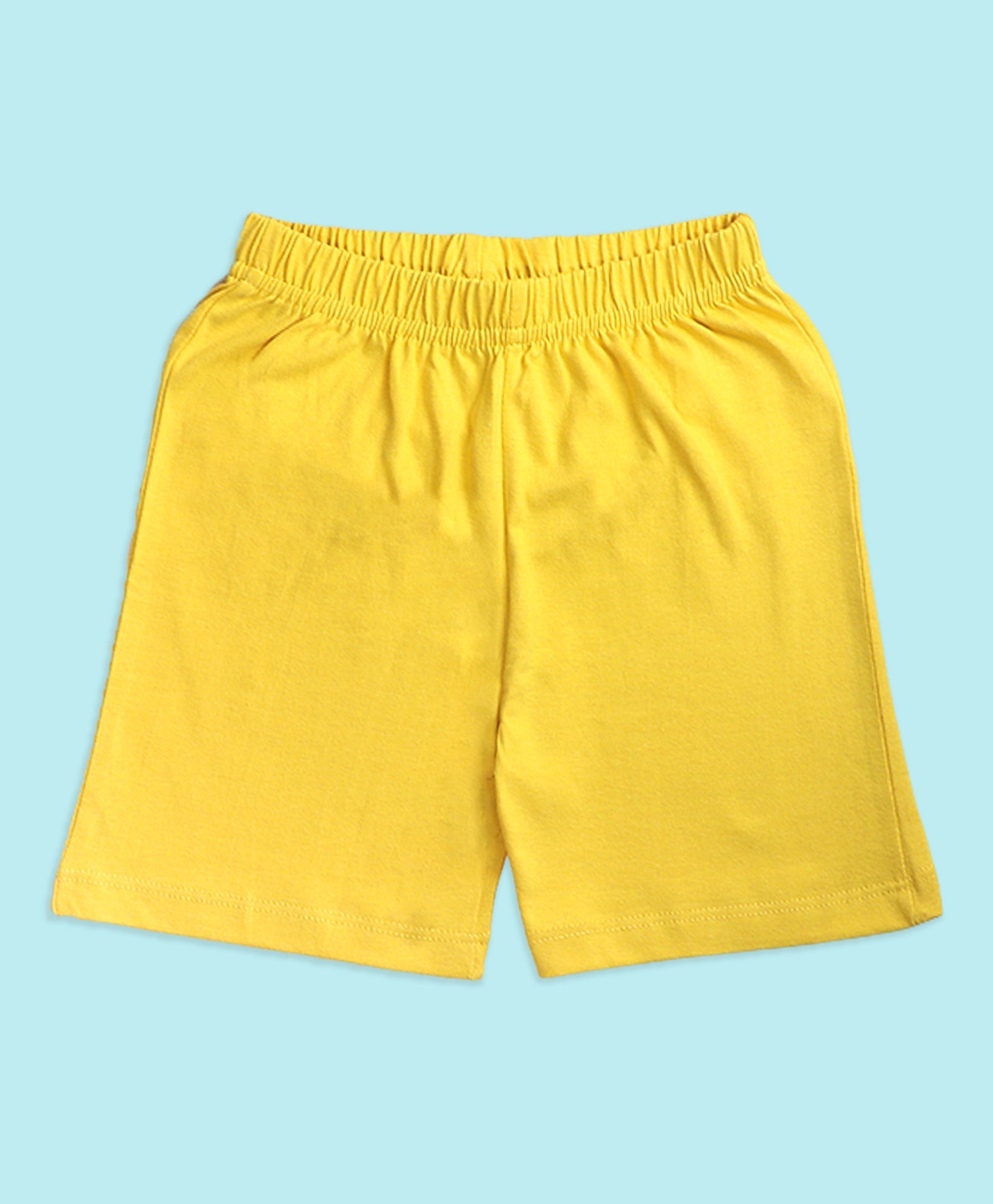 Kids Let’s Smile Graphic Print Half Sleeves T-Shirt & Shorts Set