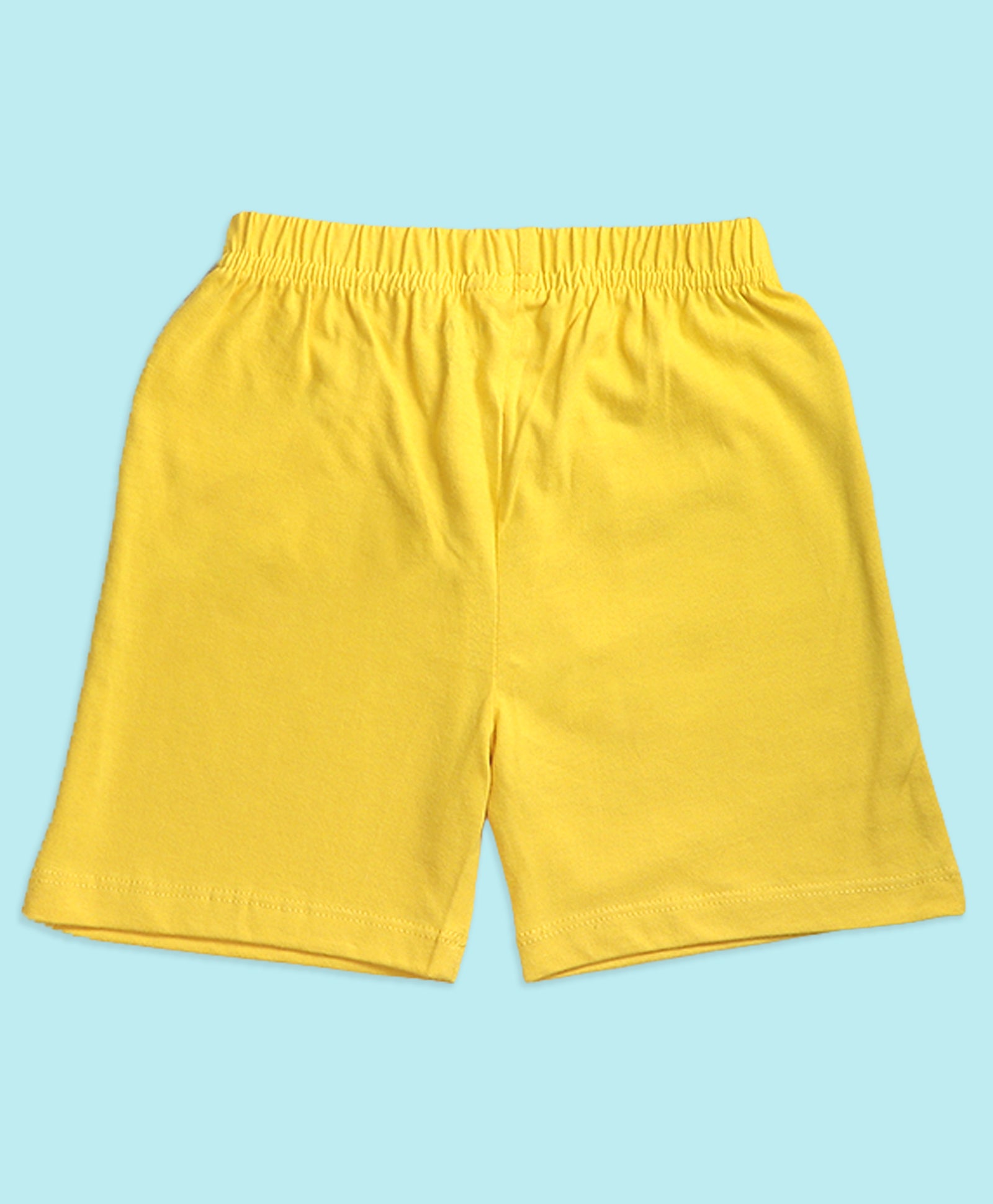 Kids Let’s Smile Graphic Print Half Sleeves T-Shirt & Shorts Set