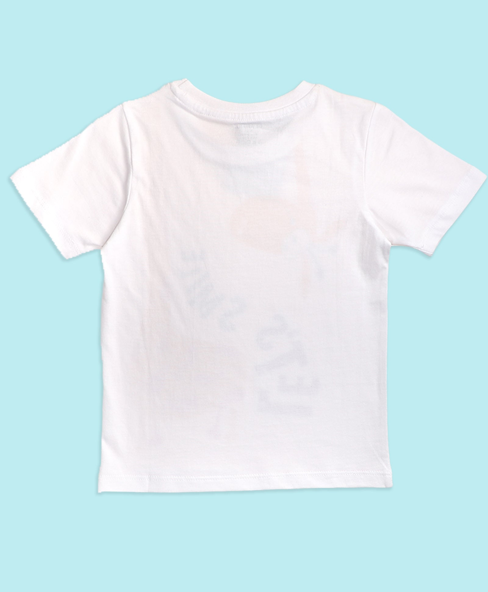 Kids Let’s Smile Graphic Print Half Sleeves T-Shirt & Shorts Set