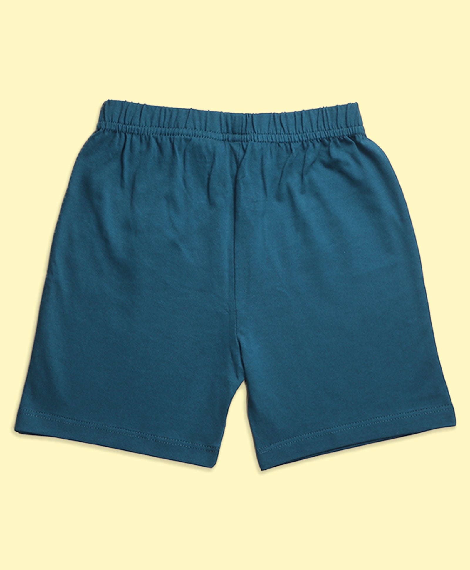 Kids Tiny Captain Graphic Print Half Sleeves T-Shirt & Shorts Set