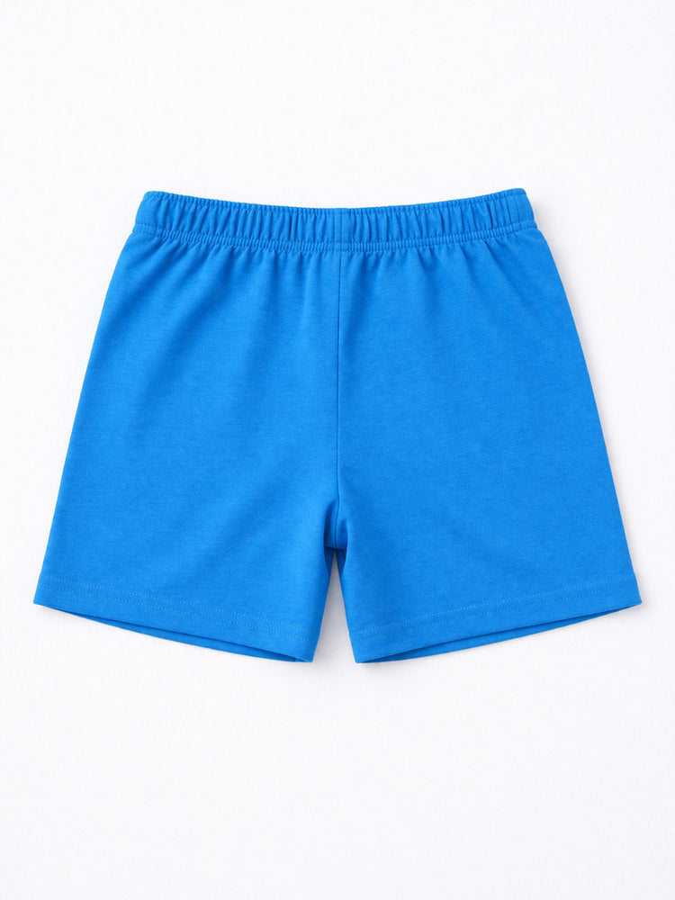 Kids Printed Half Sleeves T-Shirt & Shorts Set