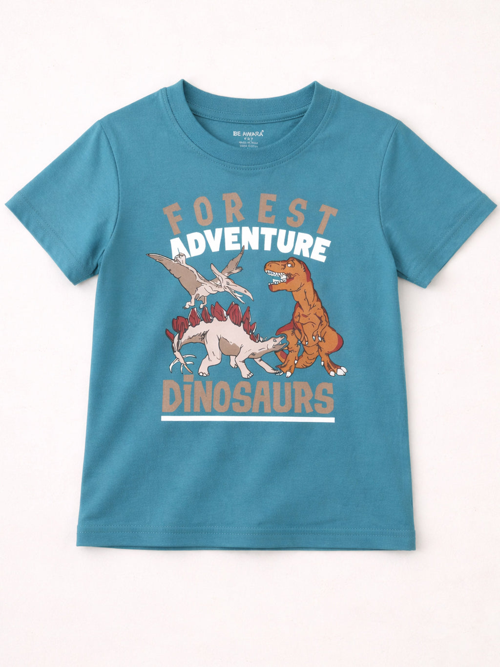 Kids Printed Half Sleeves T-Shirt & Shorts Set
