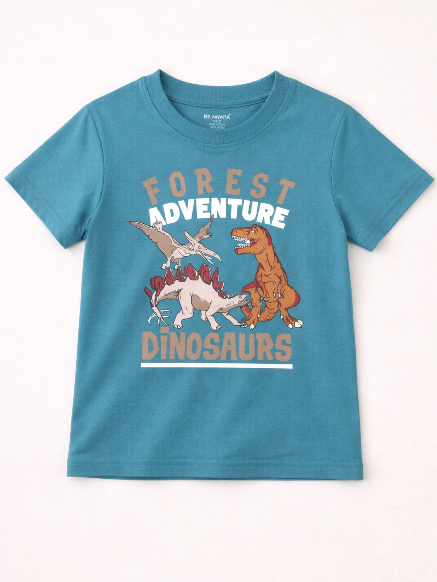 Kids Printed Half Sleeves T-Shirt & Shorts Set