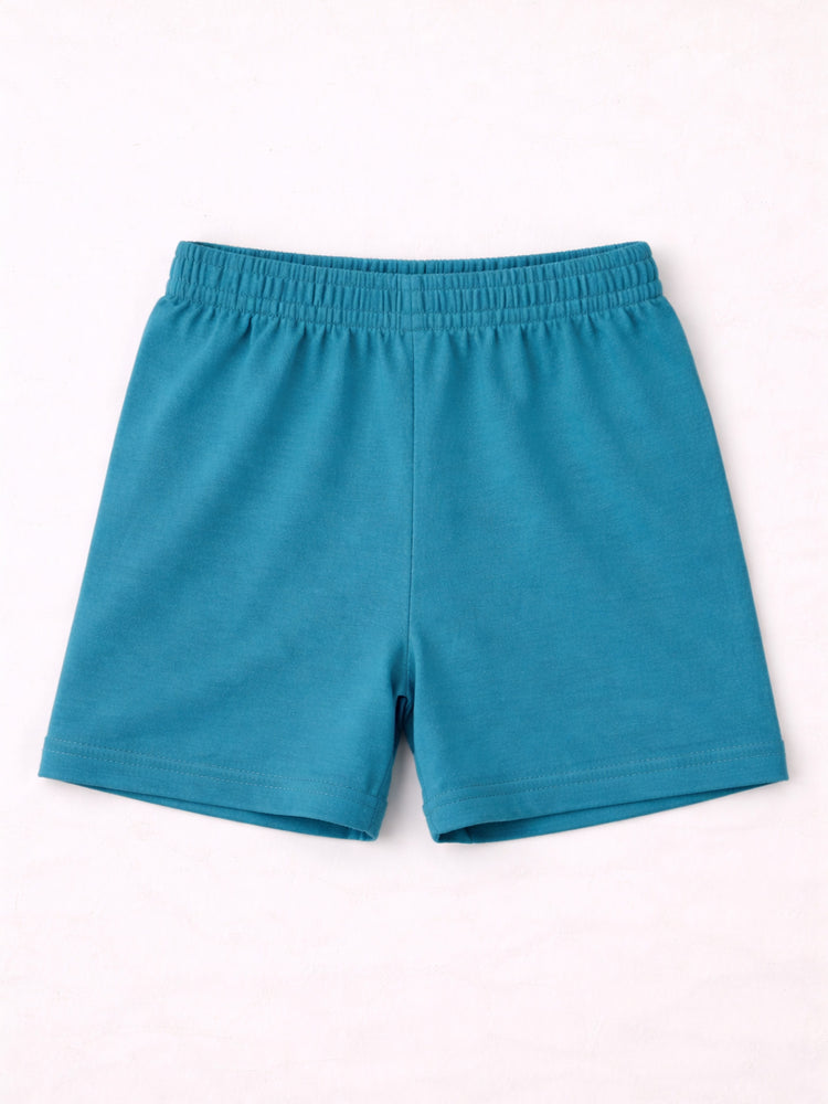 Kids Printed Half Sleeves T-Shirt & Shorts Set