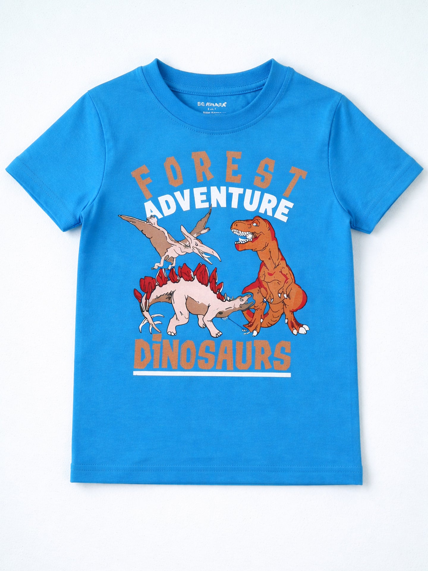 Kids Printed Half Sleeves T-Shirt & Shorts Set