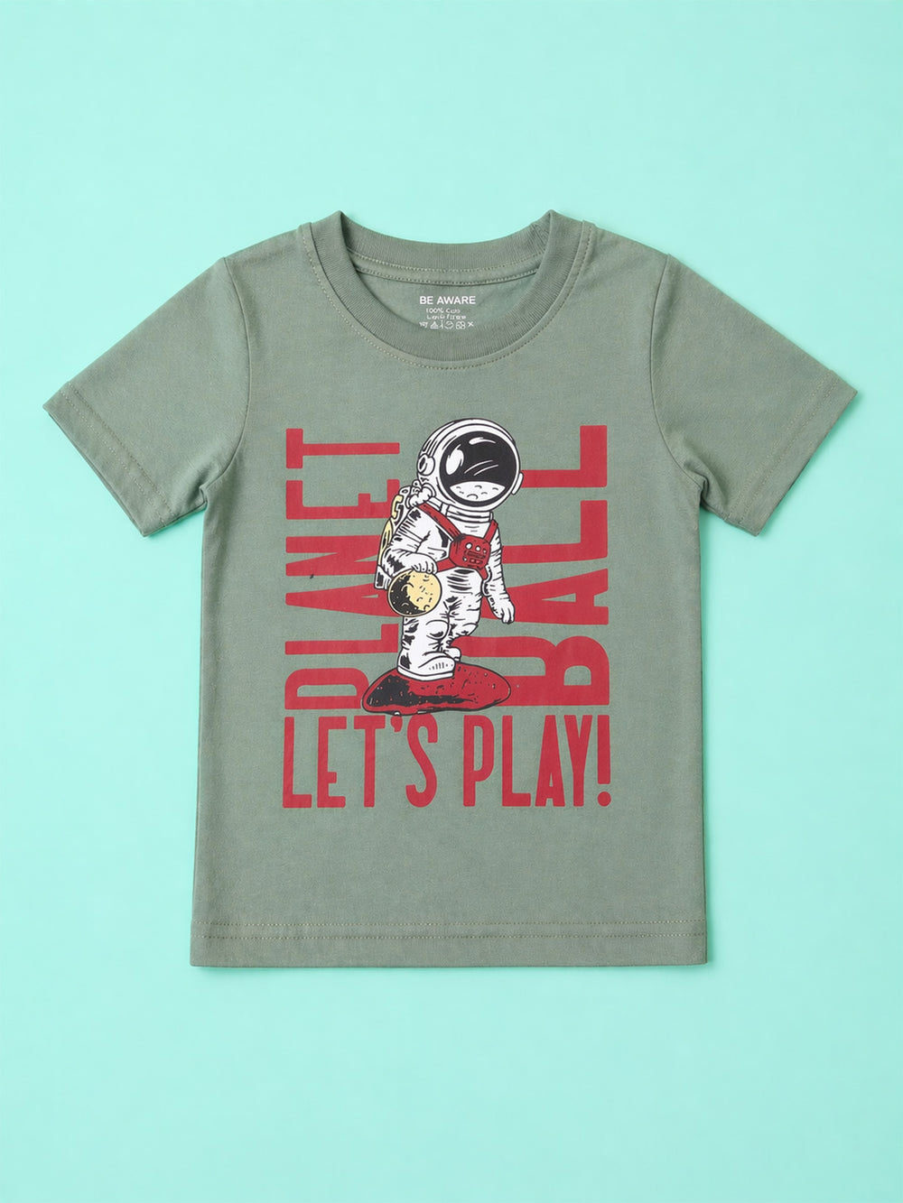 Kids Printed Half Sleeves T-Shirt & Shorts Set