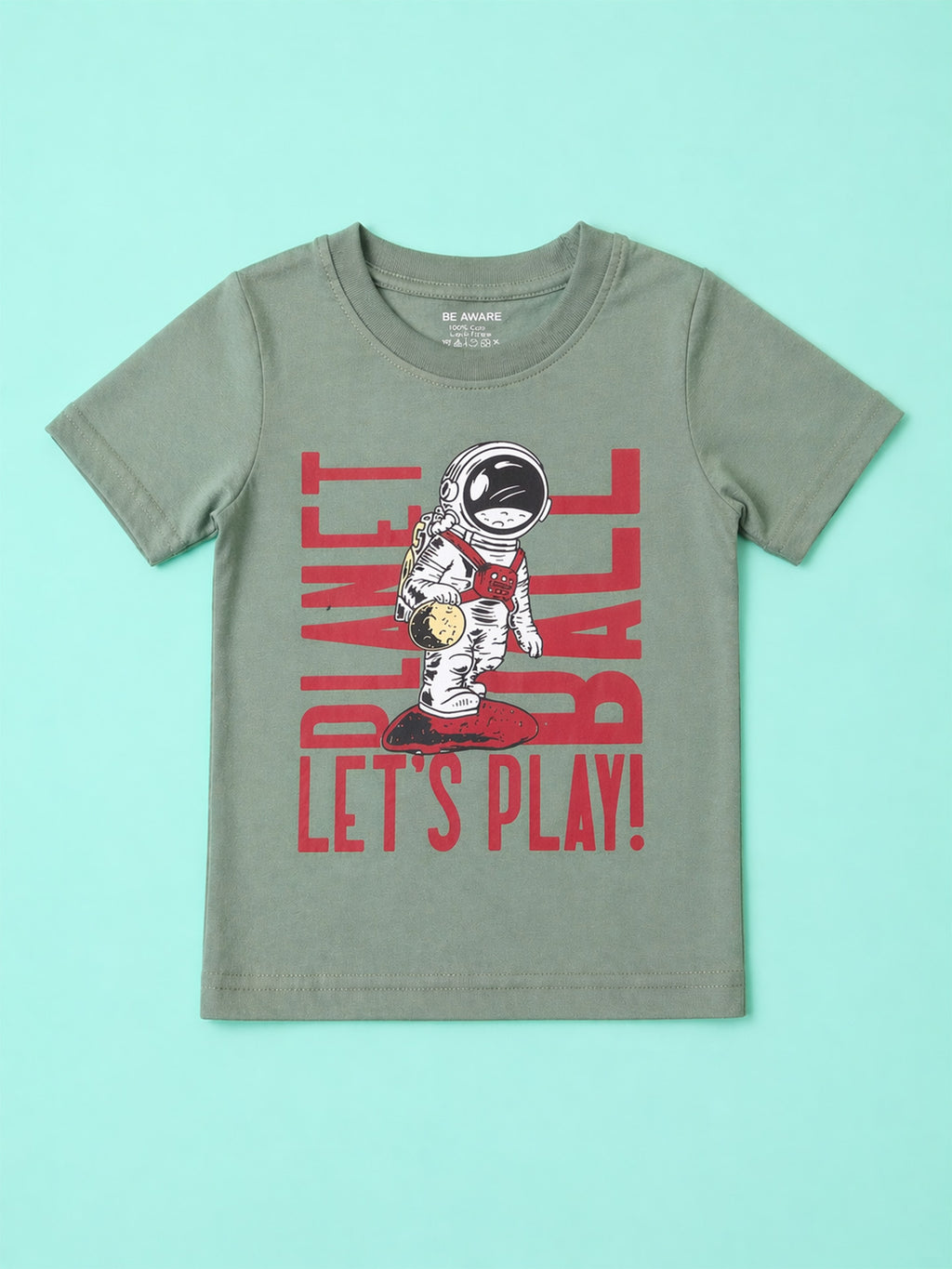 Kids Printed Half Sleeves T-Shirt & Shorts Set