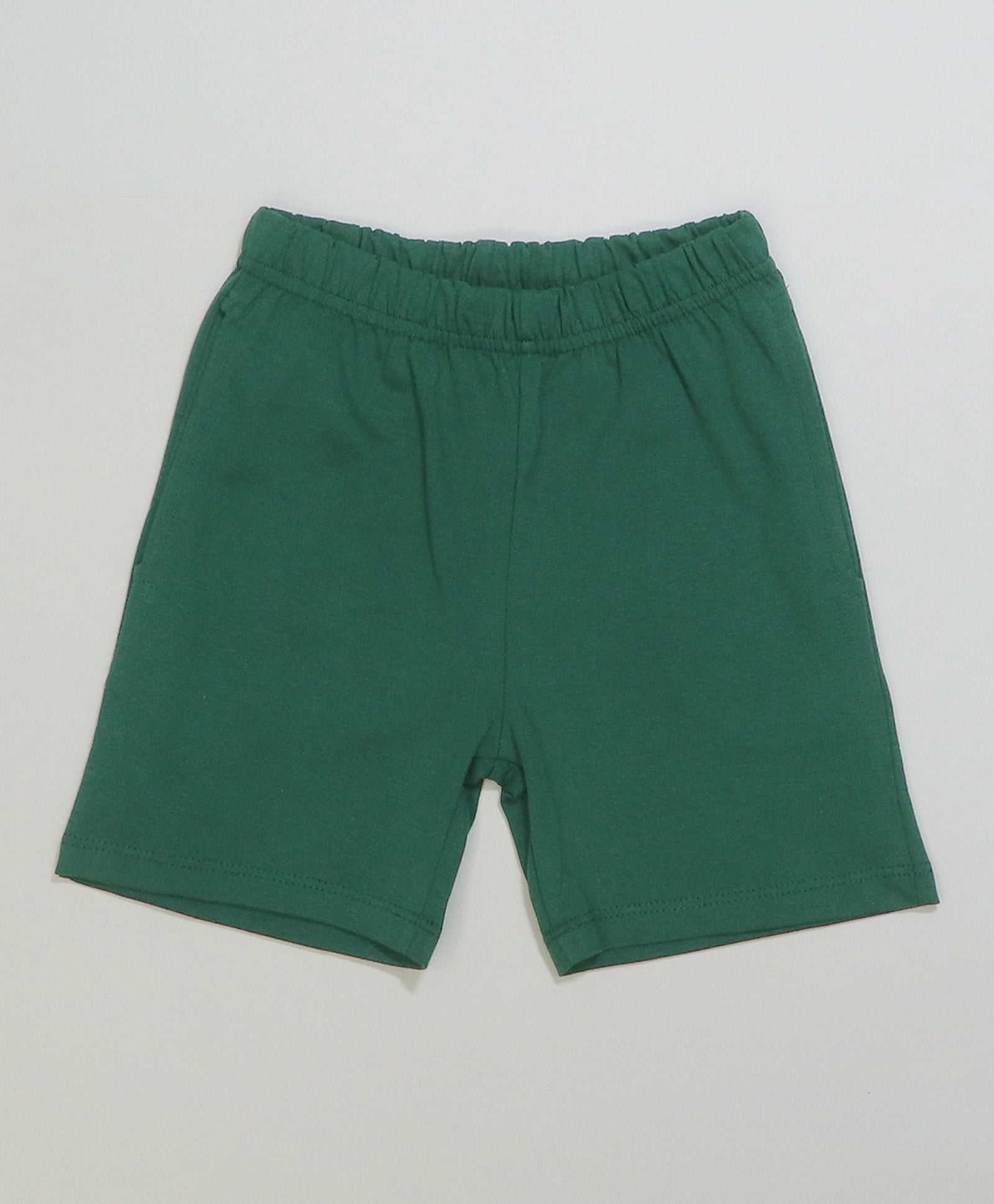 Green Leaf's Print Half Sleeves T-Shirt & Shorts Set