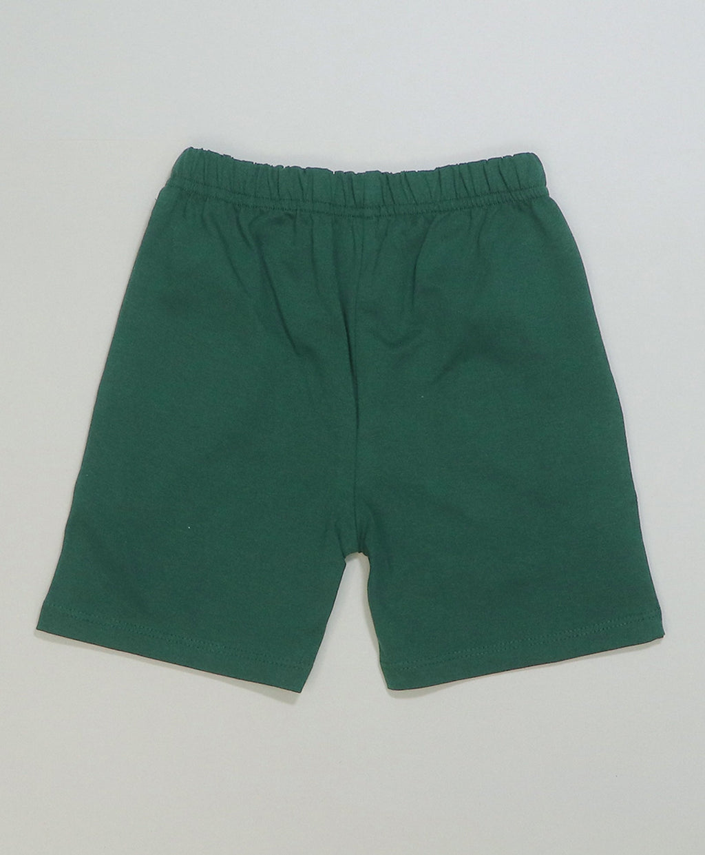 Green Leaf's Print Half Sleeves T-Shirt & Shorts Set