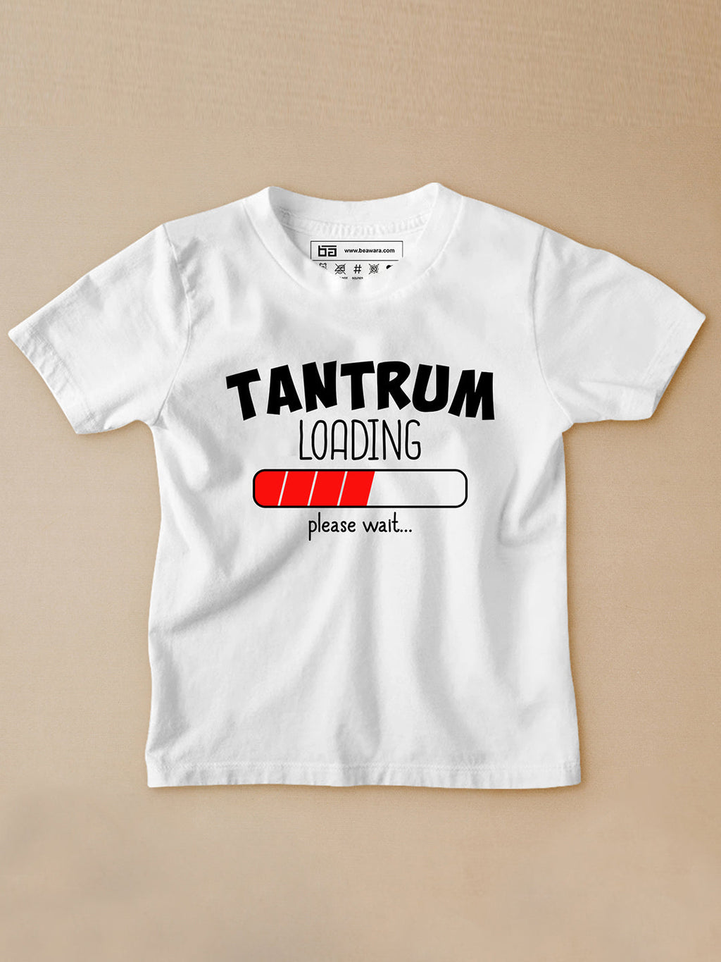 Tantrum Loading Kids T-Shirt - Be Awara