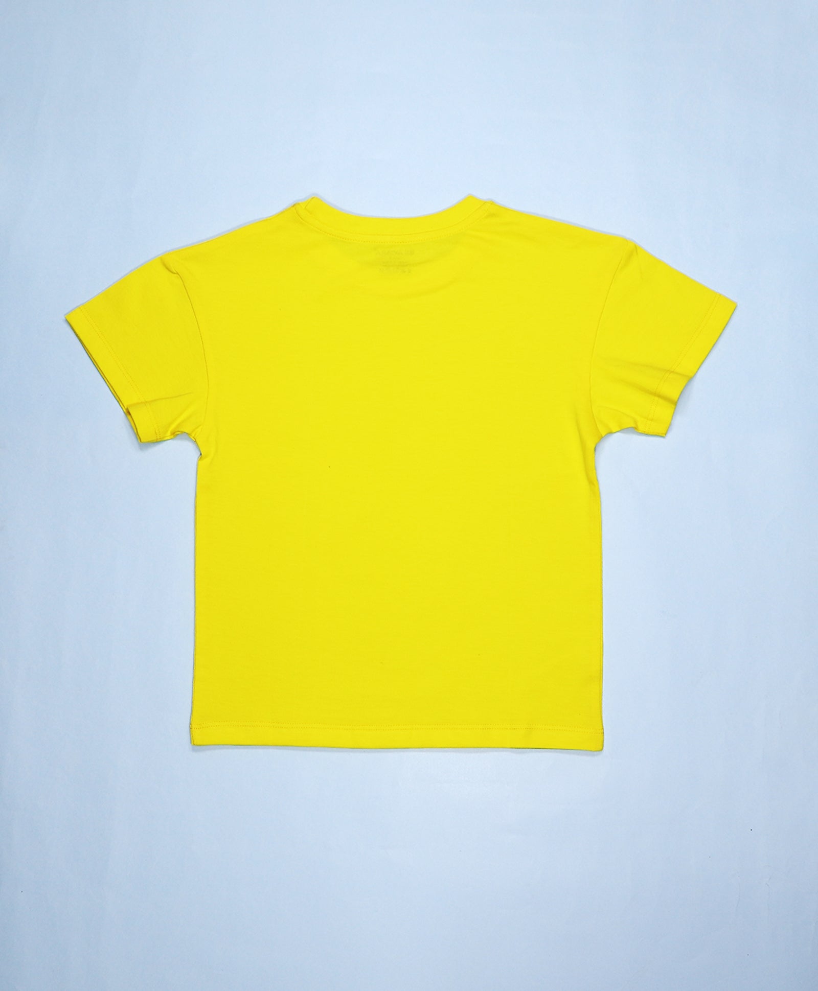 Illuminating Yellow Drop Shoulder T-Shirt & Shorts Set