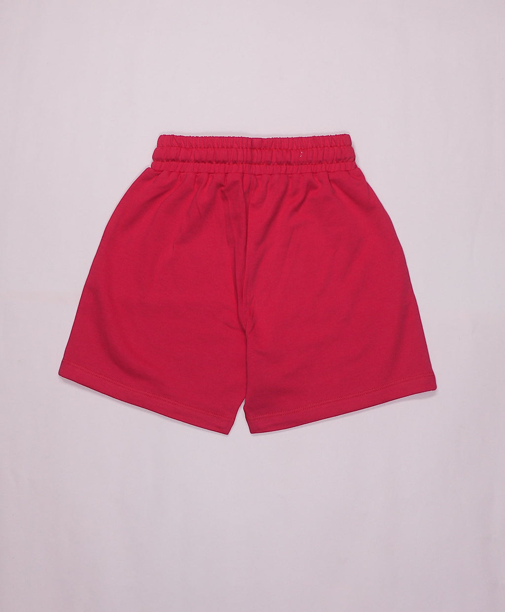 Viva Magenta Drop Shoulder T-Shirt & Shorts Set